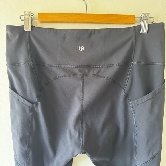 Lululemon all the right places crop ll 23” black - Picture 6 of 8